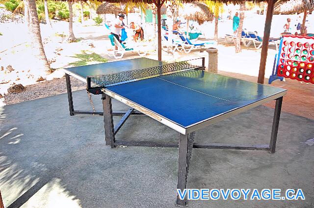 Cuba Cayo Largo Ole Playa Blanca Una mesa de ping pong.