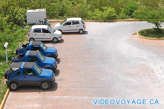 Cuba Cayo Largo Ole Playa Blanca Other vehicles at the rear of the office.