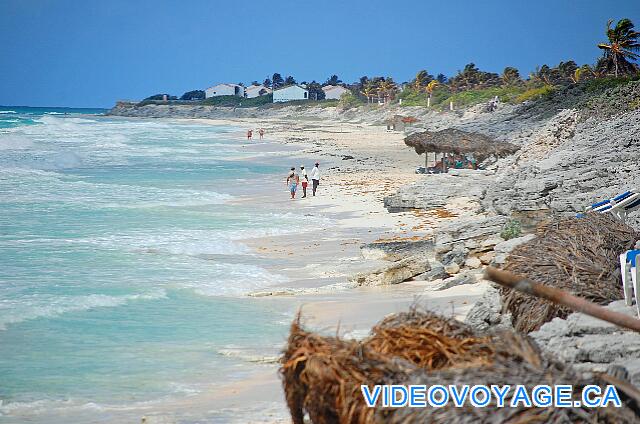 Cuba Cayo Largo Ole Playa Blanca En el extremo occidental del sitio, la playa comienza verano.