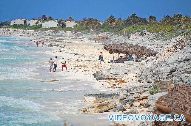 Cuba Cayo Largo Ole Playa Blanca En el extremo occidental del sitio, la playa comienza verano.