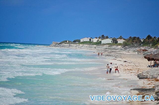 Cuba Cayo Largo Ole Playa Blanca Las olas pueden ser bastante grandes en algunos días de verano.