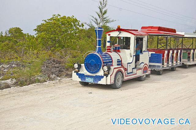 Cuba Cayo Largo Ole Playa Blanca Varias veces al día, un pequeño tren y autobuses van a la playa Paraíso (servicio gratuito) y la playa Sirena (con servicio no incluido). Un paseo de 15 minutos.