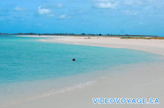 Cuba Cayo Largo Ole Playa Blanca Nadar solo, sin otros azores persona