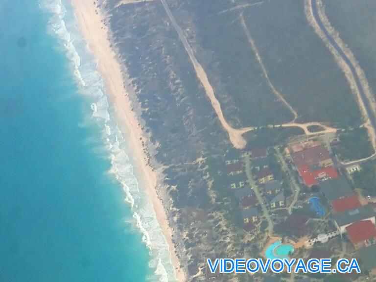 Cuba Cayo Largo Ole Playa Blanca Hacia el oeste, la playa se hace más profunda.