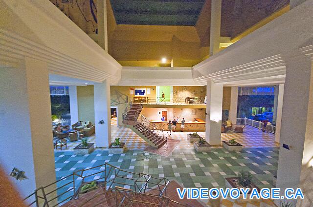 Cuba Cayo Largo Ole Playa Blanca A lobby open on the first 2 levels.