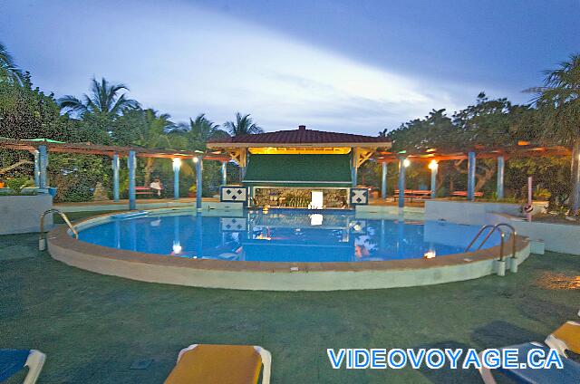 Cuba Cayo Largo Gran Caribe Cayo Largo The pool at sunset ...