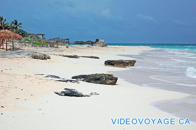 Cuba Cayo Largo Gran Caribe Cayo Largo The rocks on the beach of Coral Hotel, but the beach is better at the sister hotel a short distance.