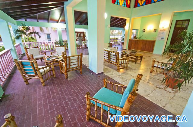 Cuba Cayo Largo Gran Caribe Cayo Largo Some seats waiting for the bus or to meet the representative ...