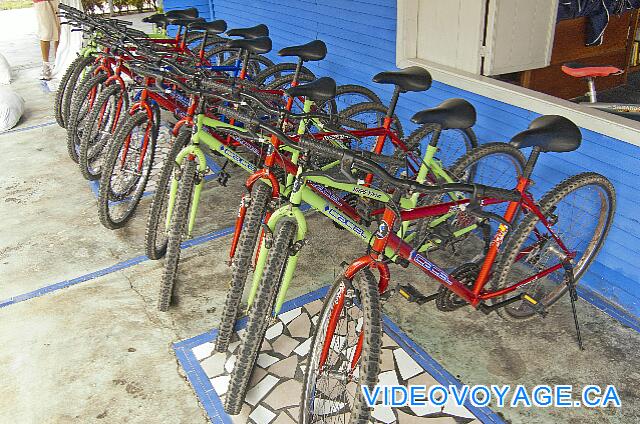 Cuba Cayo Largo Sol Cayo Largo Bicycles at the club house can be used for a limited time.