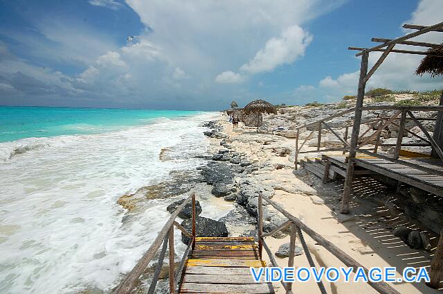 Cuba Cayo Largo Sol Cayo Largo En el extremo occidental del pavimento, la playa era un poco más lejos.