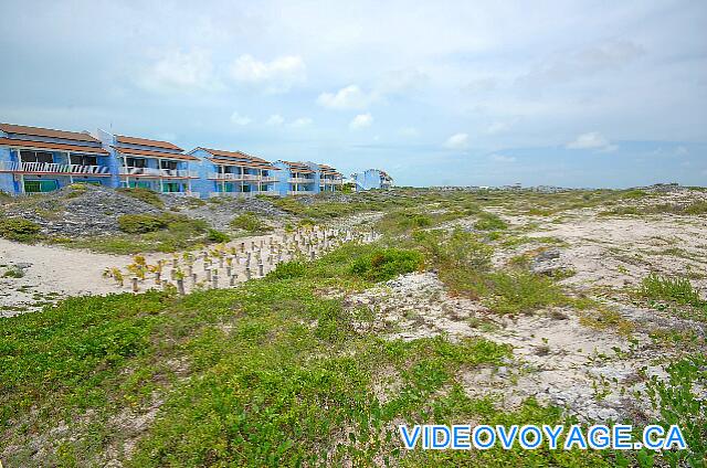 Cuba Cayo Largo Sol Cayo Largo Más de 100 metros entre la playa y el hotel.