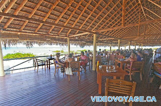 Cuba Cayo Largo Sol Cayo Largo Une salle à manger qui peut recevoir 125 personnes, avec une vue océan.