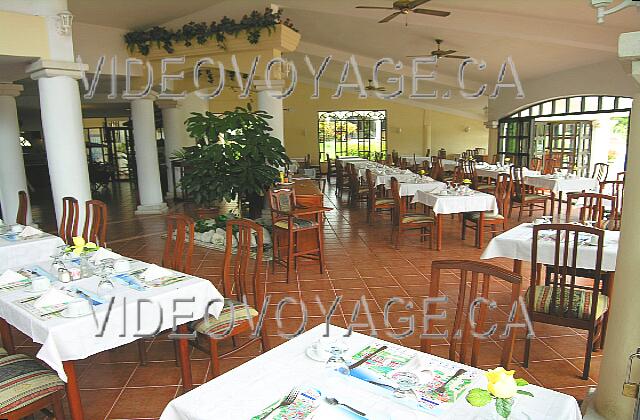 Cuba Guardalavaca Brisas Guardalavaca The buffet restaurant of the villa section. A medium sized restaurant with a few tables outside. High chairs available.