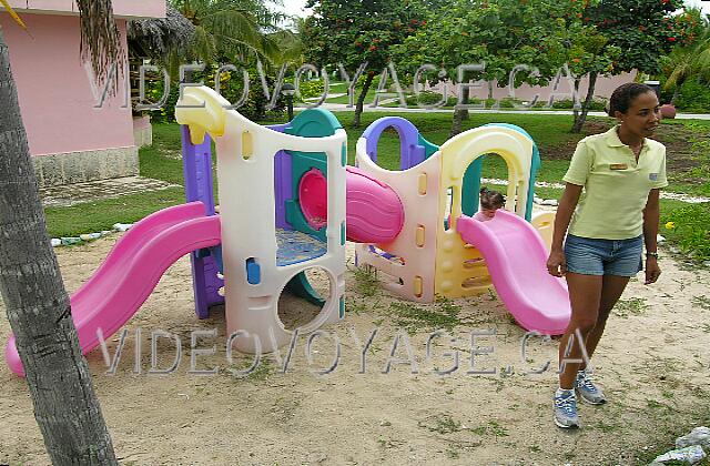 Cuba Guardalavaca Playa Costa Verde Des jeux pour les plus petits à l'extérieur.