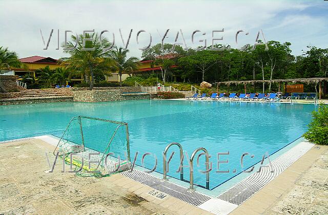 Cuba Guardalavaca Memories Holguin Beach Resort Des buts de water-polo.