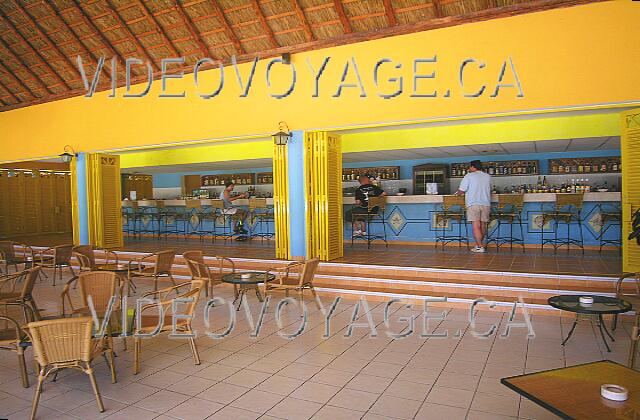 Cuba Guardalavaca Memories Holguin Beach Resort The interior of the main bar.