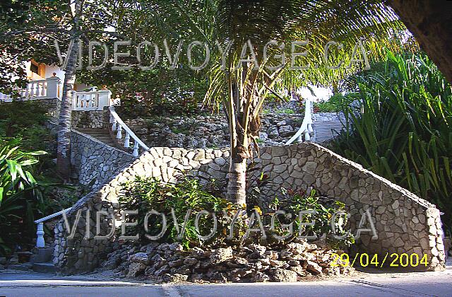 Cuba Guardalavaca Sol Rio De Luna Y Mares You can get down with the stairs or path.