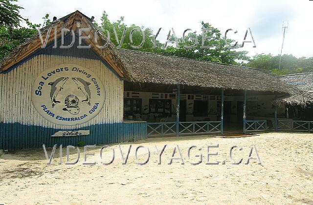 Cuba Guardalavaca Sol Rio De Luna Y Mares A water sports center on the beach, well equipped for scuba diving.