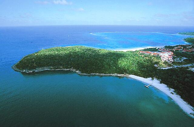 Cuba Guardalavaca Sol Rio De Luna Y Mares Básicamente, el Océano Atlántico, el naranjo fondo de la bahía.