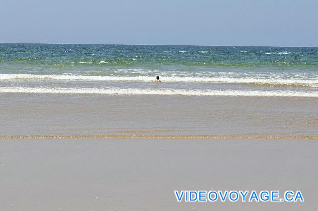 Maroc Agardir Atlas Amadil Beach One of the few bathers in May.