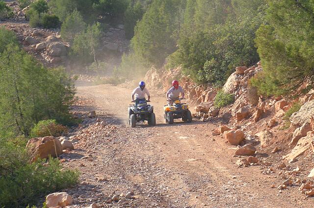 Maroc Bin El Ouidan Widiane Suites & Spa The four wheels for walks in the mountains.