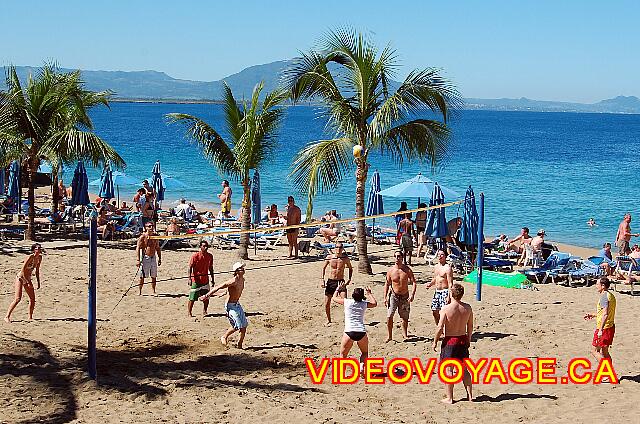 Republique Dominicaine Sosua Casa Marina Beach & Reef Voleibol en la playa de la sección de Casa Marina Beach es siempre popular.