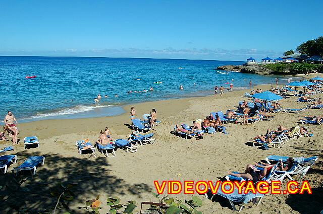 Republique Dominicaine Sosua Casa Marina Beach & Reef La vue de la plage à partir du Cocos Bar.