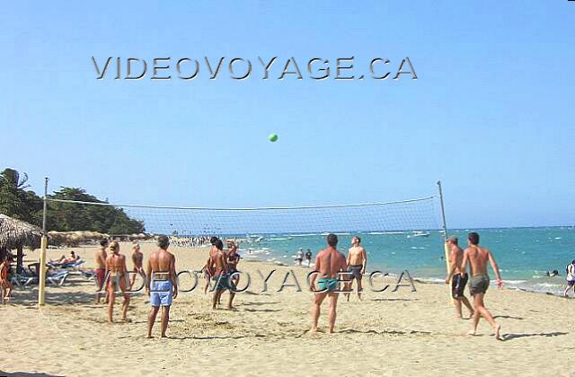 Republique Dominicaine Puerto Plata Barcelo Puerto Plata Beach volleyball parts are often held informal way.