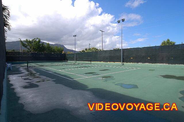 Republique Dominicaine Puerto Plata Iberostar Costa Dorada The second tennis court.