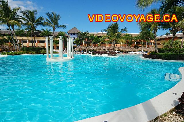 Republique Dominicaine Puerto Plata Iberostar Costa Dorada At the end of the pool, the entertainment section.