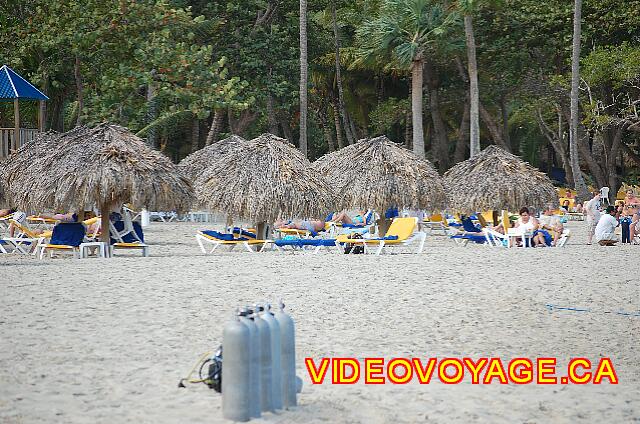 Republique Dominicaine Puerto Plata Iberostar Costa Dorada A diving center on the beach.