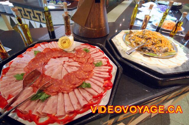 Republique Dominicaine Puerto Plata Iberostar Costa Dorada Cold cuts