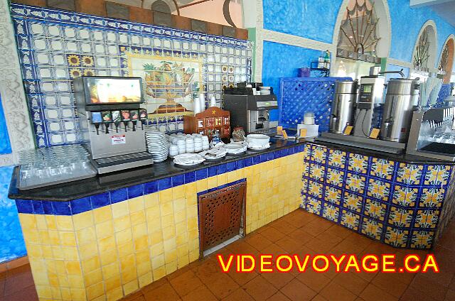Republique Dominicaine Puerto Plata Iberostar Costa Dorada For coffee and soft drinks.