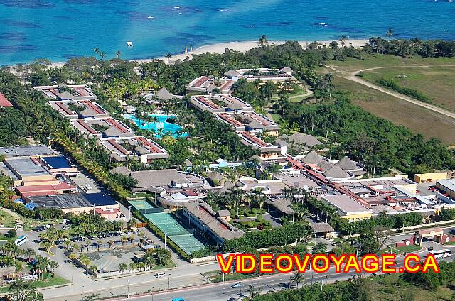 Republique Dominicaine Puerto Plata Iberostar Costa Dorada Une vue aérienne de l'hôtel.