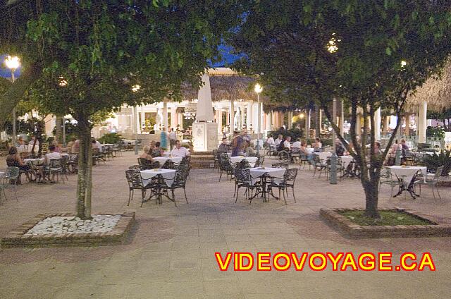 Republique Dominicaine Puerto Plata Iberostar Costa Dorada At the back of the lobby, a beautiful terrace.