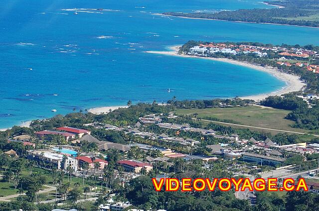 Republique Dominicaine Puerto Plata Iberostar Costa Dorada Debajo del hotel, en el centro de Playa Dorada, por encima del aeropuerto.