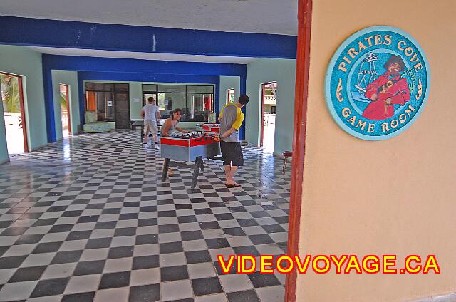 Republique Dominicaine Puerto Plata Celuisma Playa Dorada A game room on the second floor of the main building.