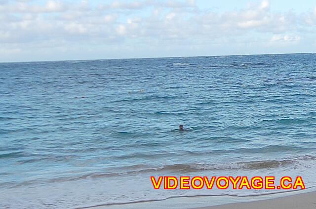 Republique Dominicaine Puerto Plata Celuisma Playa Dorada La pendiente es bastante pronunciada. Después de unos metros en el mar, tienes hombros agua.