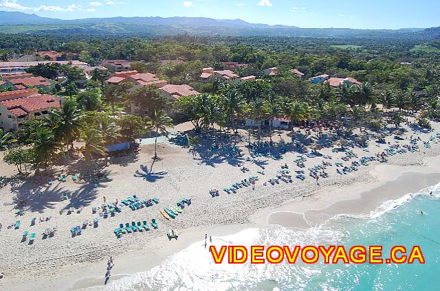 Republique Dominicaine Puerto Plata Celuisma Playa Dorada La longitud de la playa asignada al hotel Tropical Playa Dorada.