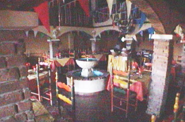 Republique Dominicaine Puerto Plata Celuisma Playa Dorada This two-level restaurant is colorful. It is open for dinner.