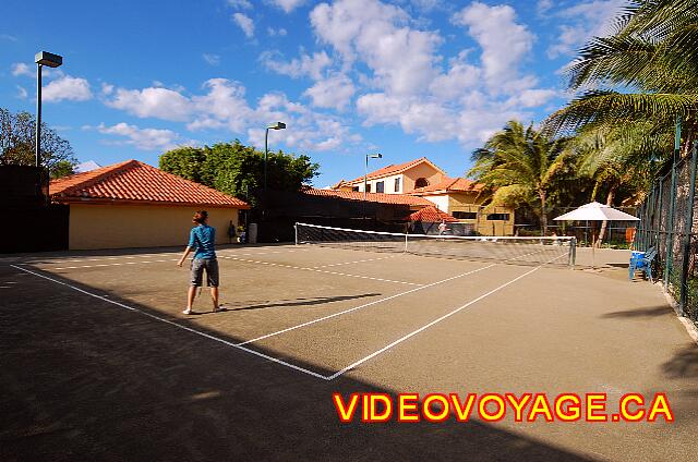 Republique Dominicaine Puerto Plata Gran Ventana La cancha de tenis