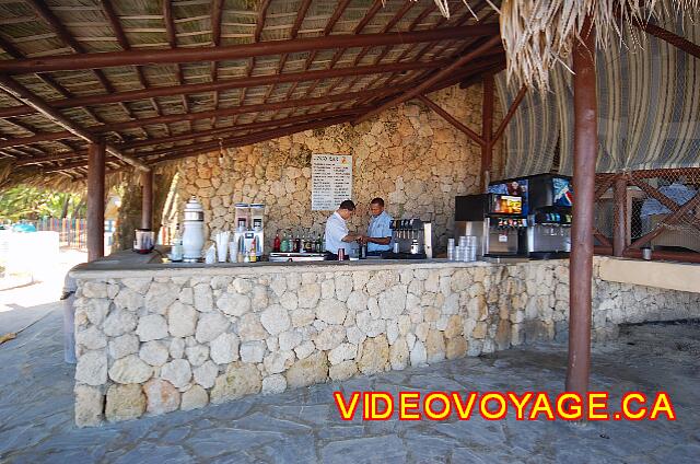 Republique Dominicaine Puerto Plata Gran Ventana El bar de la playa.