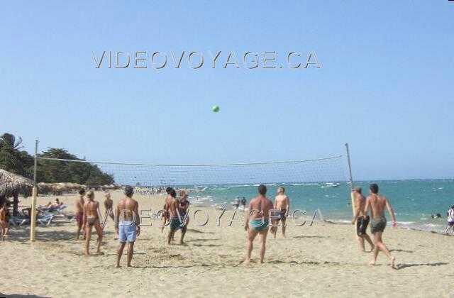 Republique Dominicaine Puerto Plata Blue Bay Gateway Villa Doradas Voleibol en la playa.