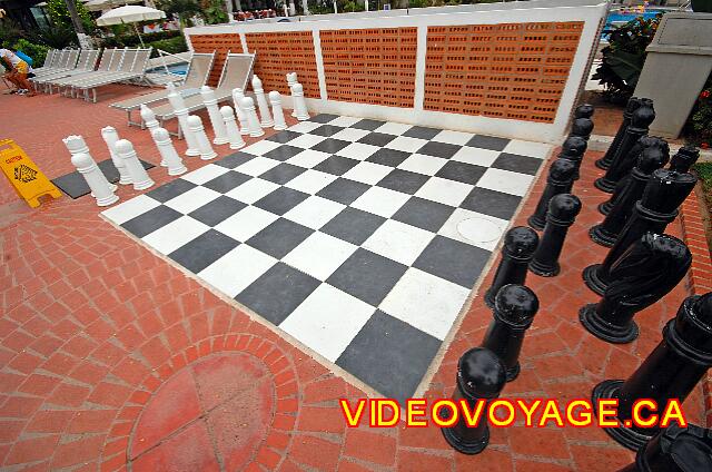 Mexique Puerto Vallarta Buenaventura Grand Un jeu d'échec géant.