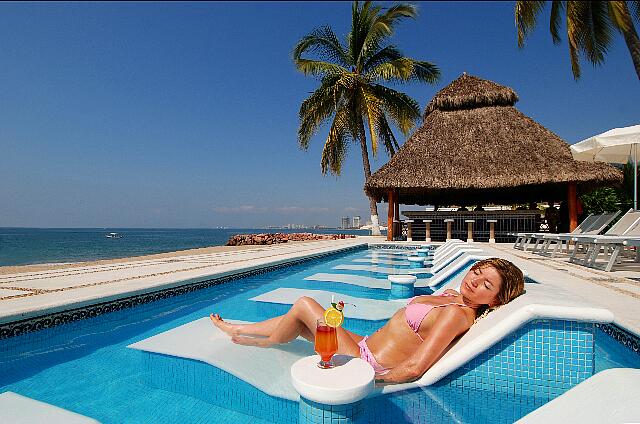 Mexique Puerto Vallarta Buenaventura Grand For the sun in the afternoon.