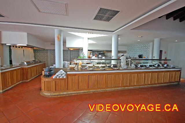 Mexique Puerto Vallarta Buenaventura Grand Le buffet de petite dimension.