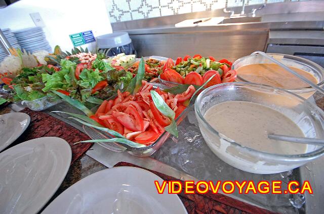 Mexique Puerto Vallarta Buenaventura Grand Sauces à salade et légumes