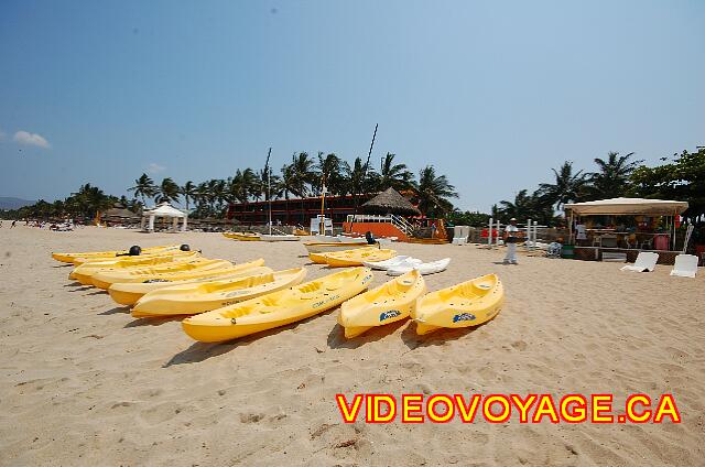 Mexique Bucerias Royal Decameron Vallarta Les différents kayaks