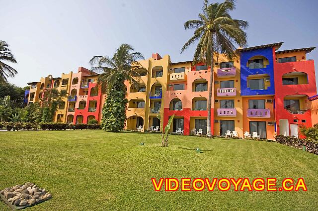 Mexique Bucerias Royal Decameron Vallarta Avec le couché du soleil.