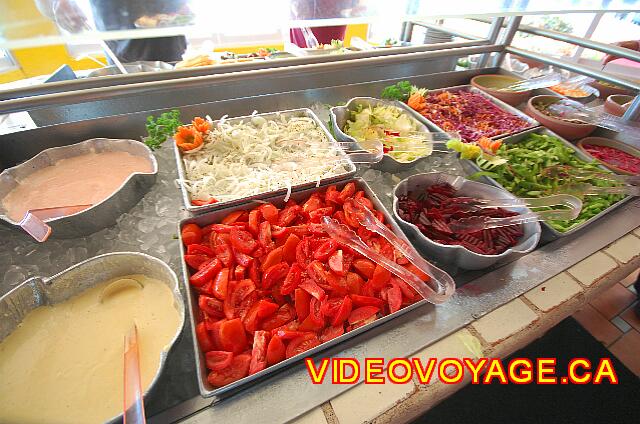 Mexique Bucerias Royal Decameron Vallarta Salades, condiments et sauces à salade.